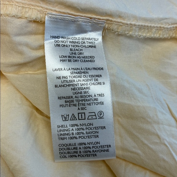 Maeve Ribbon Pencil Midi Skirt Cream Red Bows Ruffle Anthropologie 6 - Picture 8 of 8